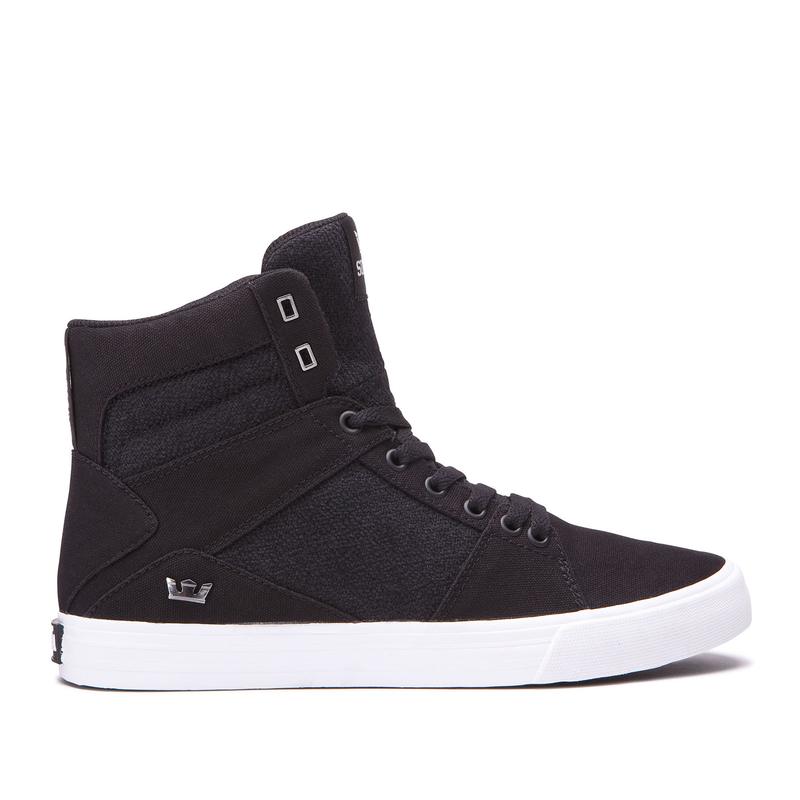 Supra ALUMINUM Sneaker High Damen Schwarz Kaufen UKZAL3560